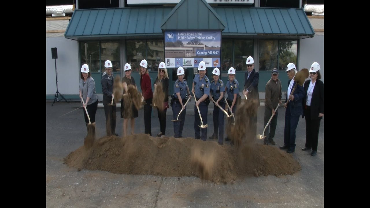 Public Safety Training Facility Groundbreaking - YouTube