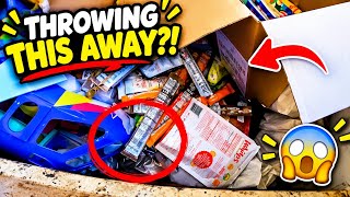 THROWING THIS AWAY?! 😱 You Won’t Believe What I Found! #DumpsterDiving #TrashFinds #WhatIFound