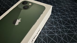 iPhone 13 Mini Green Unboxing