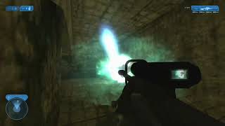 Using the Scarab gun in Halo 2