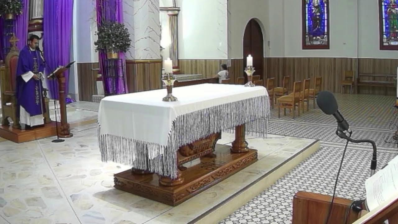 SANTA EUCARISTIA DE HOY    MIERCOLES     11  - 03 - 26       6  :  00  A  .  M