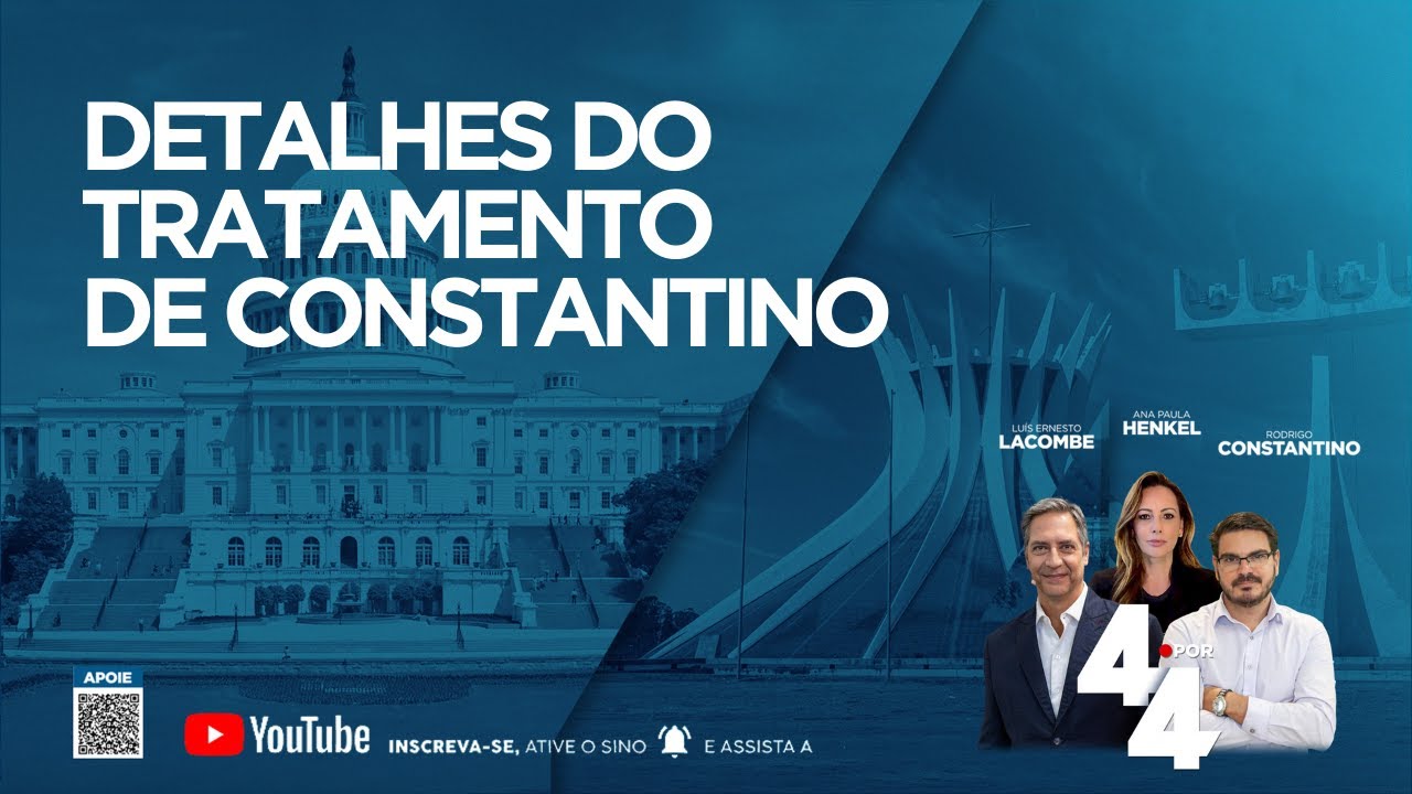 Rodrigo Constantino atualiza estado de saúde