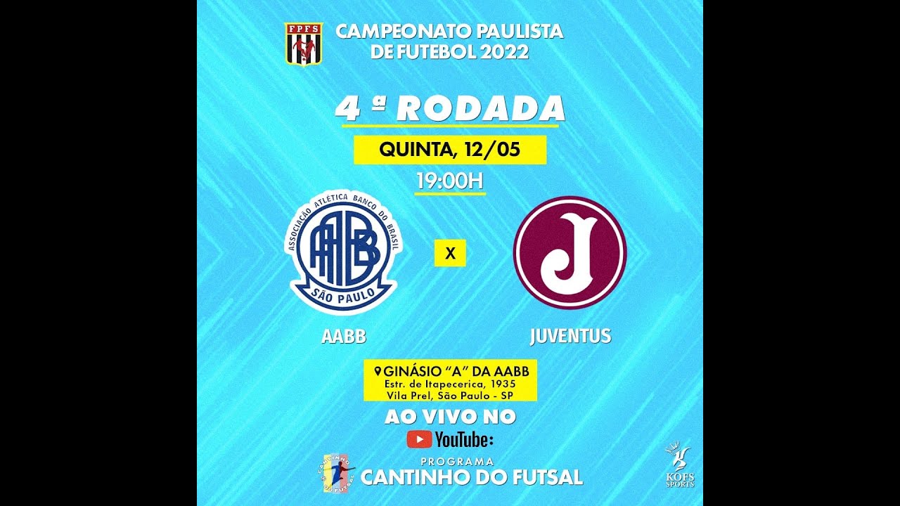 JUVENTUS X BRUTOS - CAMPEONATO PAULISTA DE FUTSAL 