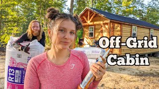 Building Begins! Our homesteads cabin begins to take shape | Insulation & more! by Runaway Matt + Cass 47,150 views 8 months ago 20 minutes