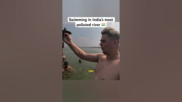 Swimming in India’s Most Polluted River 🇮🇳