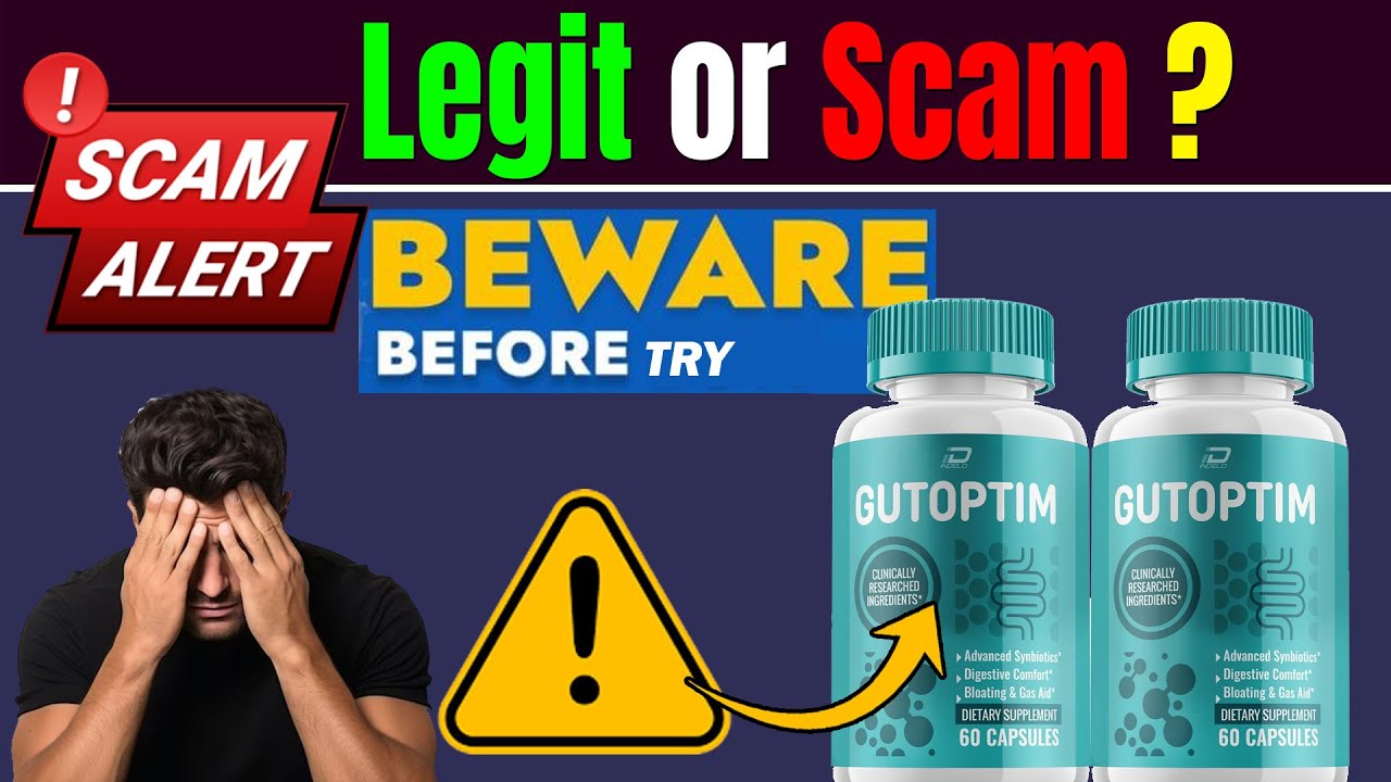 Gutoptim Probiotic Capsules Review – Does it Work Or A Scam?⚠️🚩