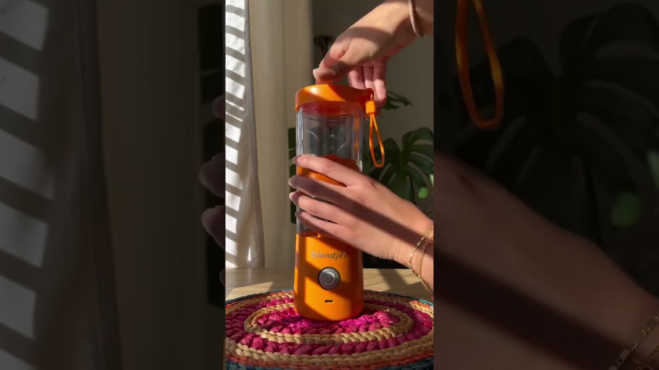 Squeeze The Day Easy Orange Juice With BlendJet 