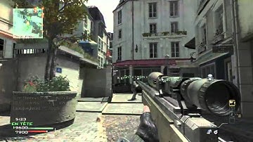 MW3 - Amazing Quick scope triple kill