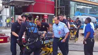 Construction worker falls down elevator shaft at George R. Brown Convention Center