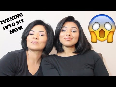 I TRANSFORM Into My MOM| Ft EAYON HAIR @Justtaylorthings