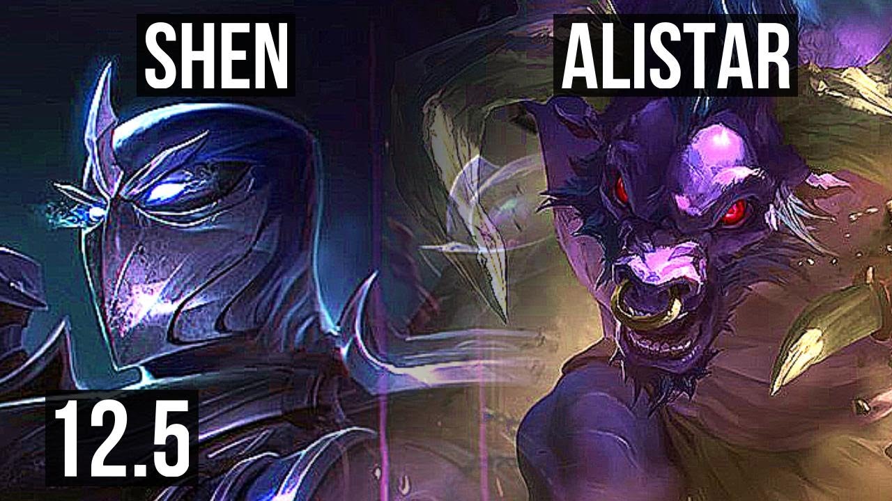SHEN & Tahm vs ALISTAR & Kai'Sa (SUP) | 4/1/19, 1.1M mastery, 300+ games | BR Master | 12.5