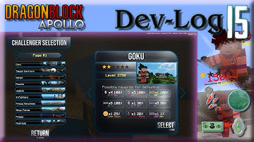 Challenger Selection, Drops, and Transformations - Dev log #15 [Dragon Block Apollo]