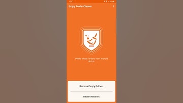 HOW TO DELELTE ALL EMPTY FOLDERS ON AN ANDROID DEVICE WITH A SINGLE TAP FT. EMPTY FOLDER CLEANER APP