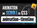 Nouvelle proprit css pour des effet de scroll puissant sans js animationtimeline