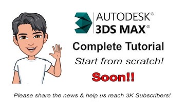 LEARN 3DS MAX | ROAD TO 3K
