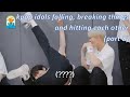 kpop idols falling, breaking things and hitting each other (part 8)