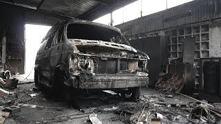 Unique Alphard tuning projects are lost during fire!