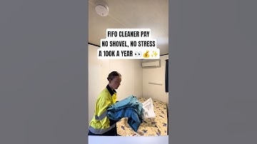 Who knew cleanin’ dungeons pay this good? 😂🧼#fifolife  #mining #fifo #mininglife #money #miningjobs