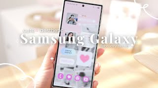 Samsung Galaxy cute and aesthetic customization, tips, tricks, and hidden features one ui 8
