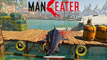 Maneater Gameplay Walkthrough - Part 1 (Shark Action Game)