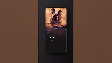 Movie Streaming App UI Design #shorts