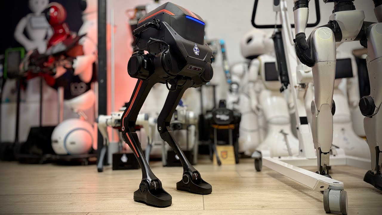 Rolo, el robot bípedo modular más avanzado del mundo - YouTube