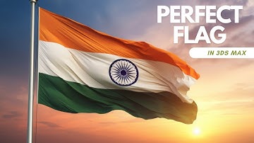 Flag animation in 3ds max 2024 | Cloth Simulation #3dsmax #3dsmaxtraining @zna_studio