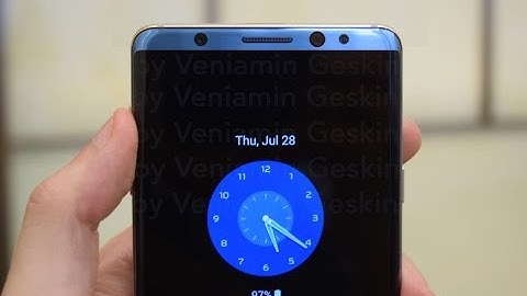 S8 Always on Display on S7 Edge AOD how to install guide and review NO ROOT