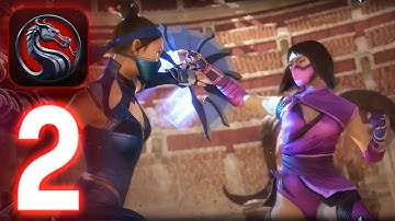 Mortal Kombat: Onslaught Gameplay walkthrough Part 2 (iOS, Android)