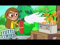 Clean Up EPIC Camp Disaster! (Golden Rule Wins) | Tuttle Twins | Kids Cartoon