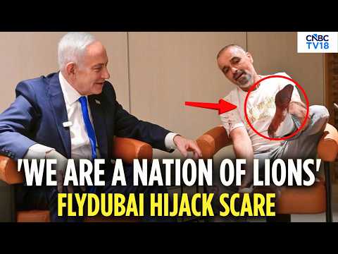 Benjamin Netanyahu Meets Flydubai Passenger Yaniv After Cockpit Attack | Calls Him A ‘Hero’ | N18G