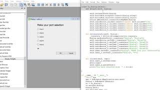 Radio bullets PyQt5 GUI screenshot 4