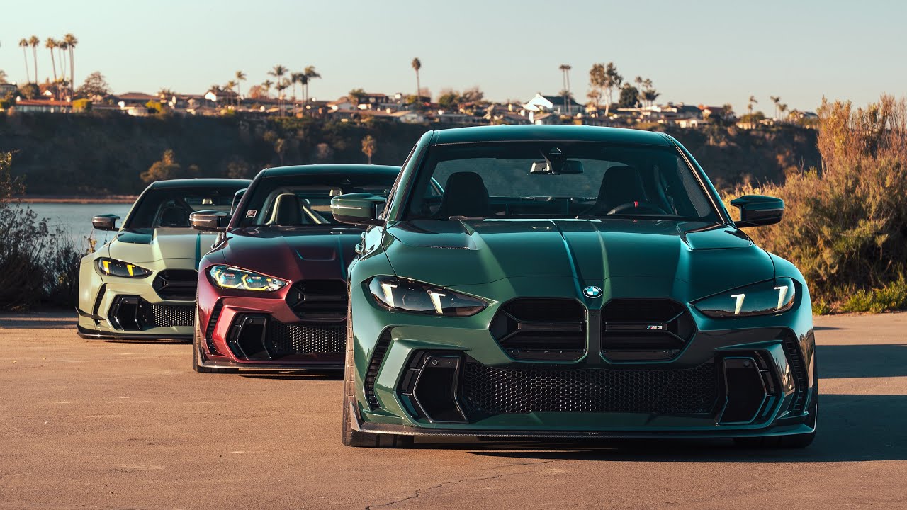 Официальный публичный дебют бампера Adro для обновленных BMW G8X M3/M4.