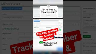 How To Create Tracking Numbers For Courier & Logistics Websites ,