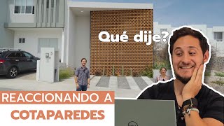 ARQUITECTO REACCIONA a su video en COTAPAREDES | CASA con PRECIOSA CELOSIA DE BARRO en FACHADA