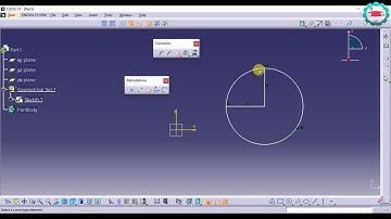 27. Close Arc and Compliment Arc - CATIA Sketcher