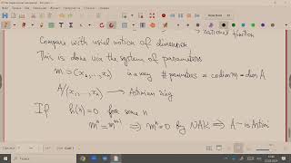Introduction to commutative algebra. Class 16. Zhgun. V. S.