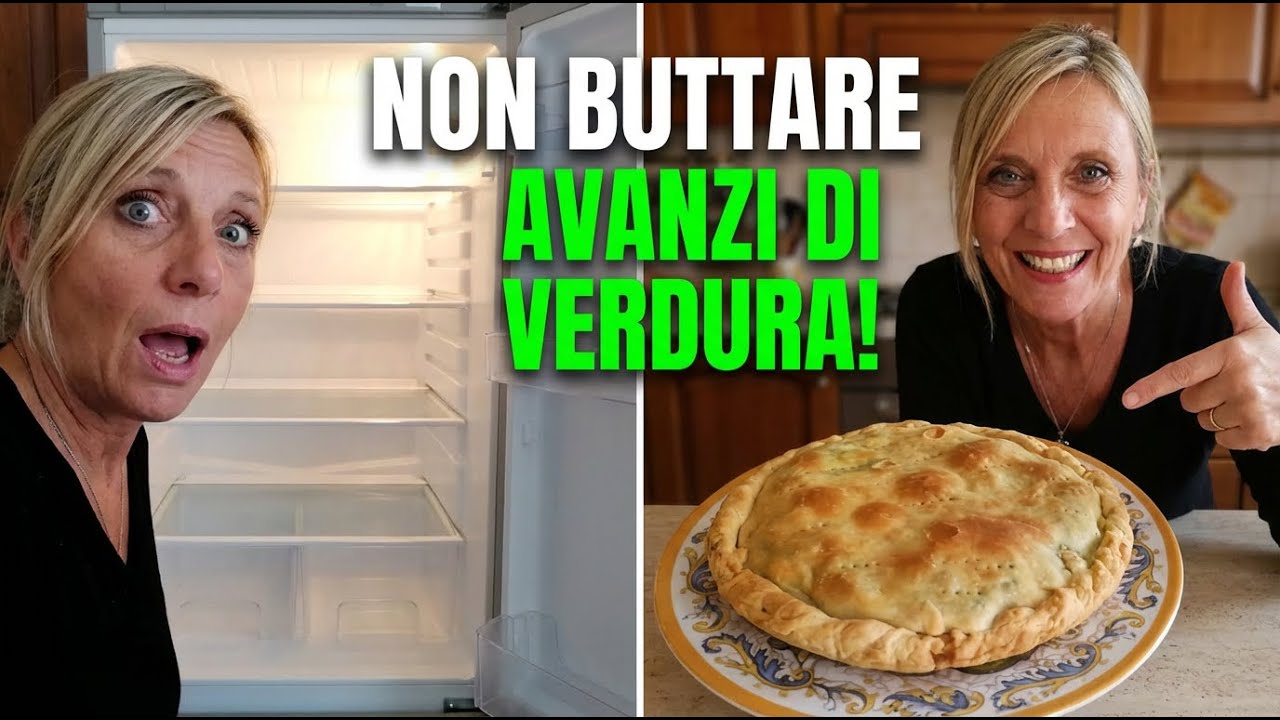 Avanzi di verdura? Ecco come trasformarli in una cena croccante e veloce