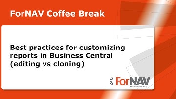Best practices for customizing reports in Business Central (editing vs cloning)