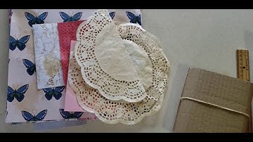 Creating a File folder envelope journal Part 1.