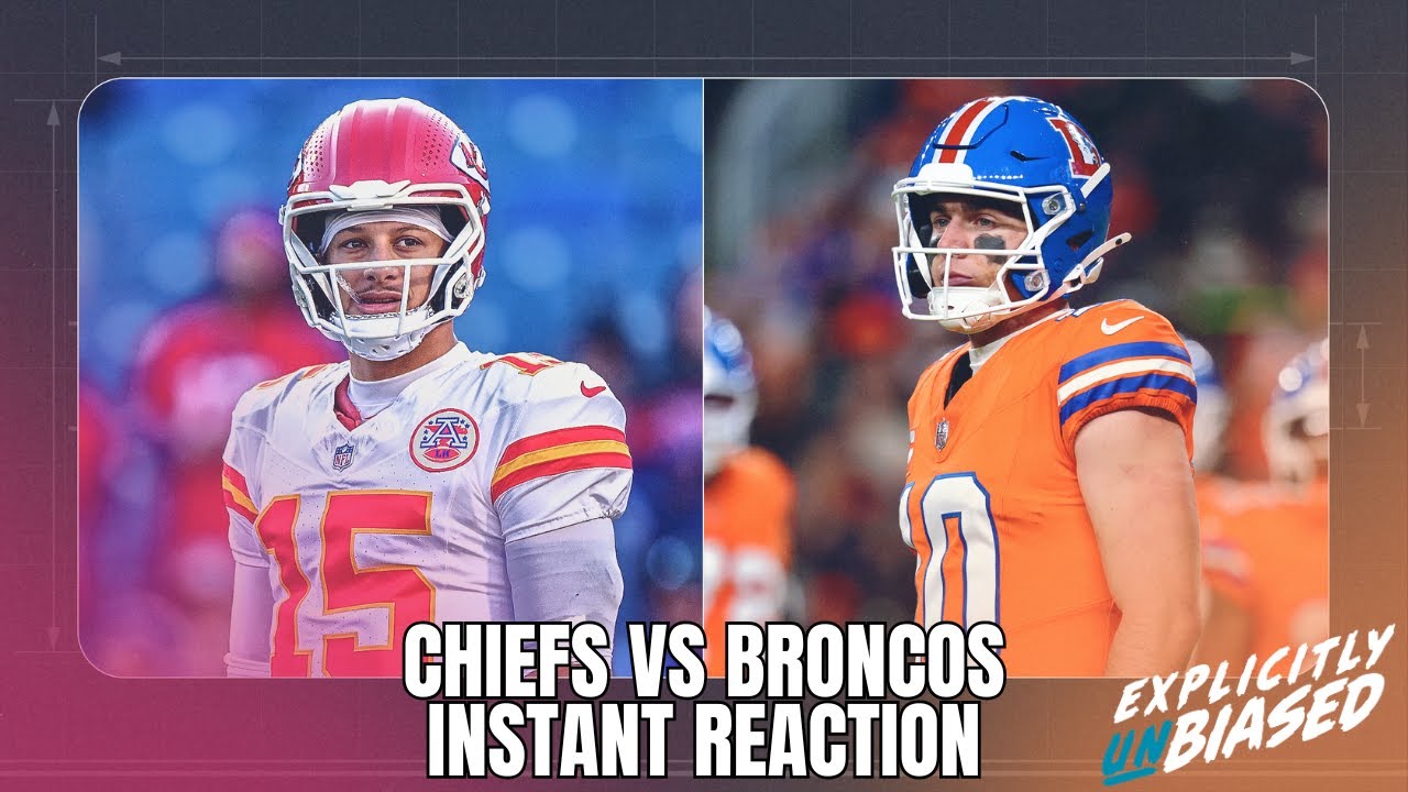 THE CHIEFS DYNASTY IS OVER | DENVER BRONCOS VS KANSAS CITY CHIEFS ...
