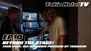 Beyond the stage! TOUR VLOG: RIG RUNDOWN powered by thomann - Tokio Hotel TV 2023 / EP10