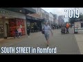 Walking through SOUTH STREET in Romford (2019) Shopping street