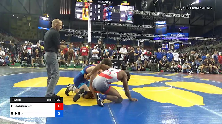 182 Lbs Cons 32 1 Dezi Johnsen California Vs Bradl...