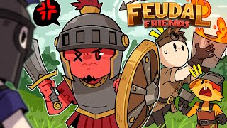 THIS GAME IS SICK! PVP PLATE UP! | Feudal Friends screenshot 3