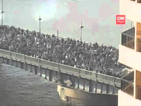 Egyptian Protestors Push Back Armed Police - Music...
