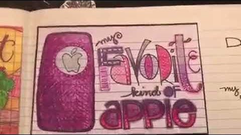 journal walk thru - 2017 with index card a day cards