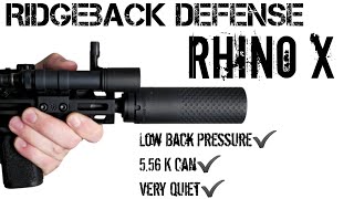 This Suppressor Defies Logic - Ridgeback Defense Rhino X