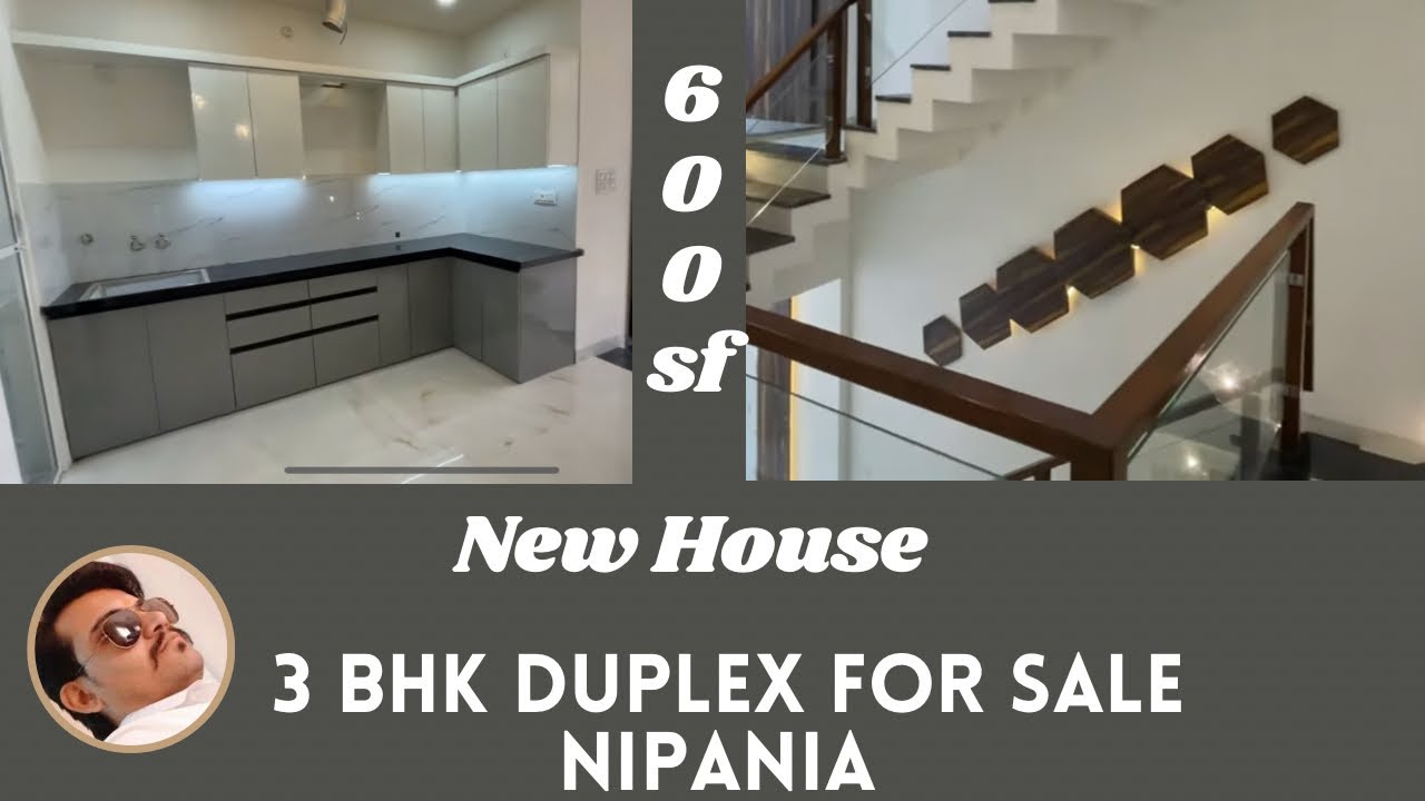 600 кв. футов. Новый дом в Индоре | Дуплекс с 3 спальнями на продажу | План дома 15*40 | NiLeSH P...