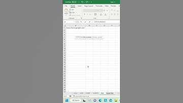 Hyperlinks #excel #learntoearn